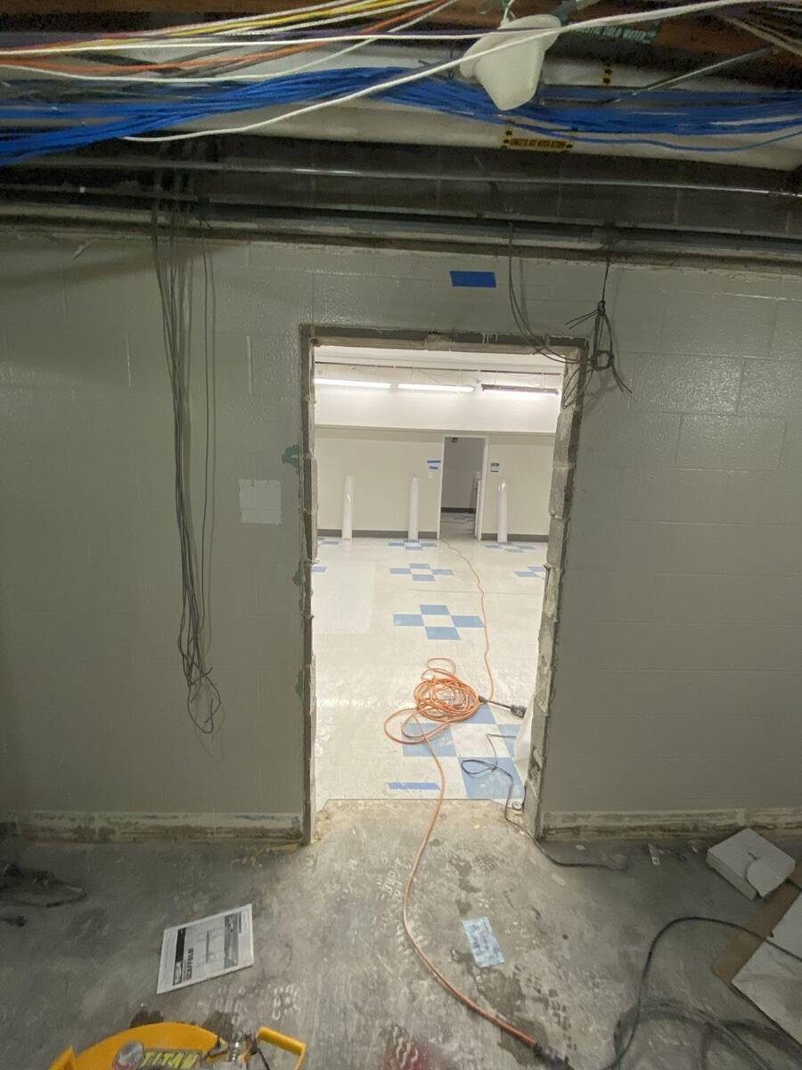 Door opening enlargement