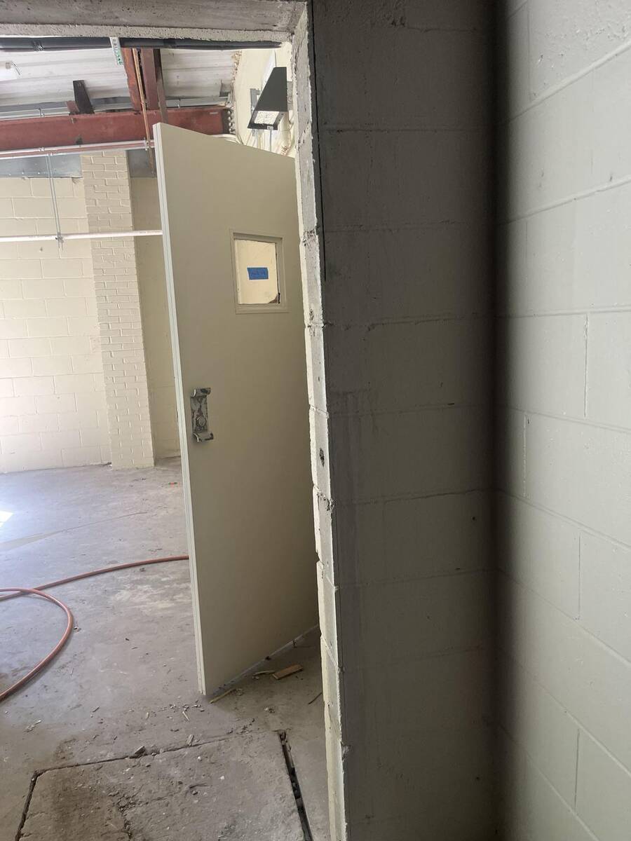Door opening widened one half inch at First Coast Technical College St Augustine Florida